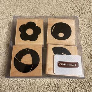 Close to My Heart Buds and Berry Rubber Stamp Set Stamping Crafting Scrapbook